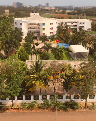 Triumph World School, Electronic City, Bangalore - An Aerial View of the Entire Campus