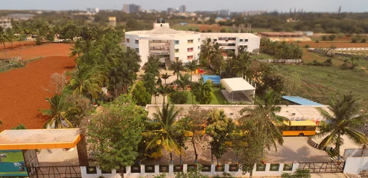 Triumph World School, Electronic City, Bangalore - An Aerial View of the Entire Campus