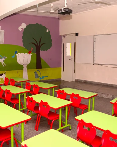 Triumph World School, Electronic City, Bangalore - Classroom of Grades 1-4