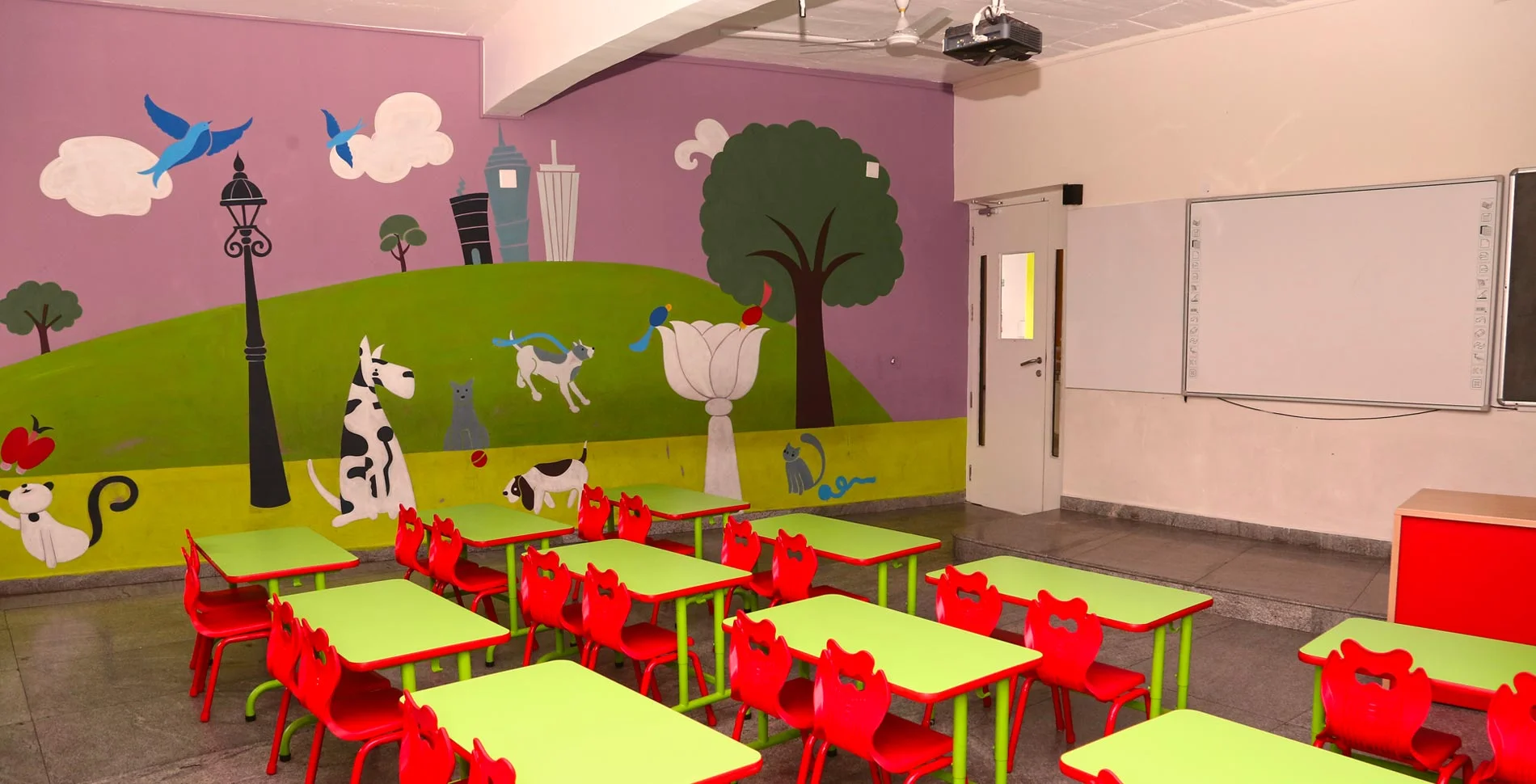 Triumph World School, Electronic City, Bangalore - Classroom of Grades 1-4