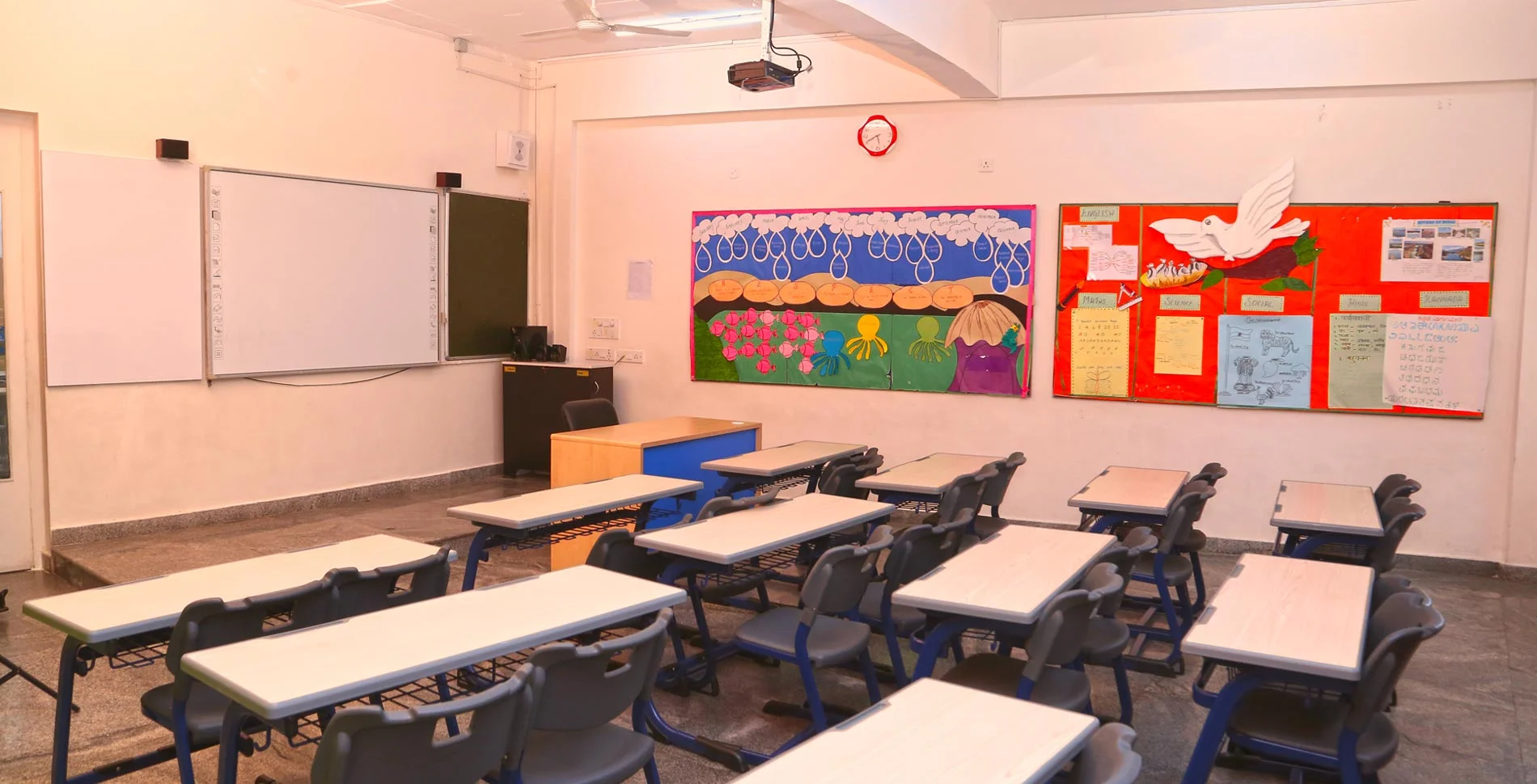 Triumph World School, Electronic City, Bangalore - Classroom of Grades 5-7