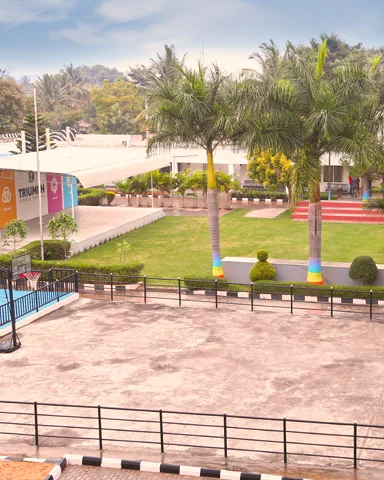 Triumph World School, Electronic City, Bangalore - An Aerial View of the Assembly Area
