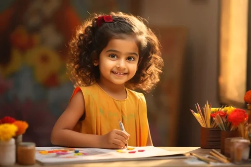 Triumph World School (TWS) offers ICSE Curriculum for Nursery, LKG & UKG Students