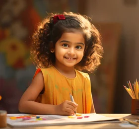 Triumph World School (TWS) offers ICSE Curriculum for Nursery, LKG & UKG Students