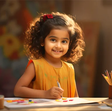 Triumph World School (TWS) offers ICSE Curriculum for Nursery, LKG & UKG Students